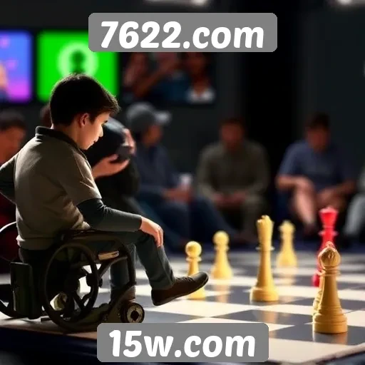 Recursos de acessibilidade no site de jogos 7622.com
